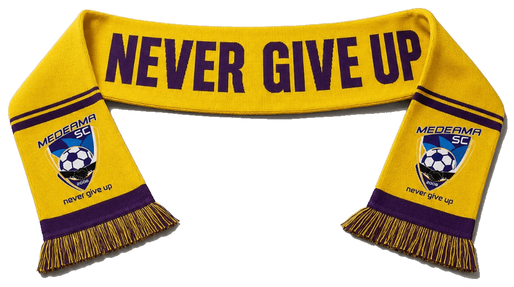Club Scarf — Never Give Up