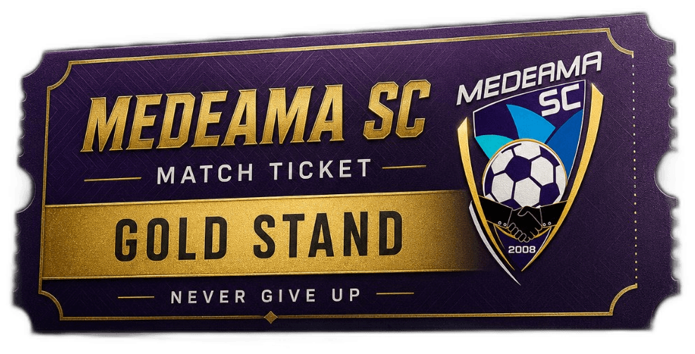 Gold Stand match ticket